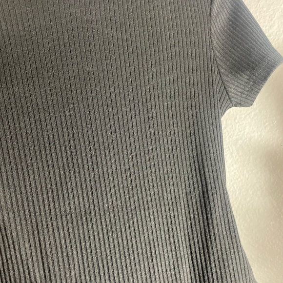 Meshki Black Ribbed Bodysuit - Picture 5 of 6